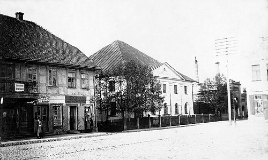 Bauskas sinagoga Rīgas ielā. 