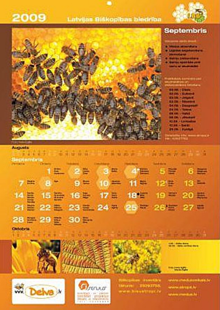 Biškopju kalendāru var aplūkot mājaslapā www.strops.lv, sadaļā «Foto».
Autors: www.strops.lv