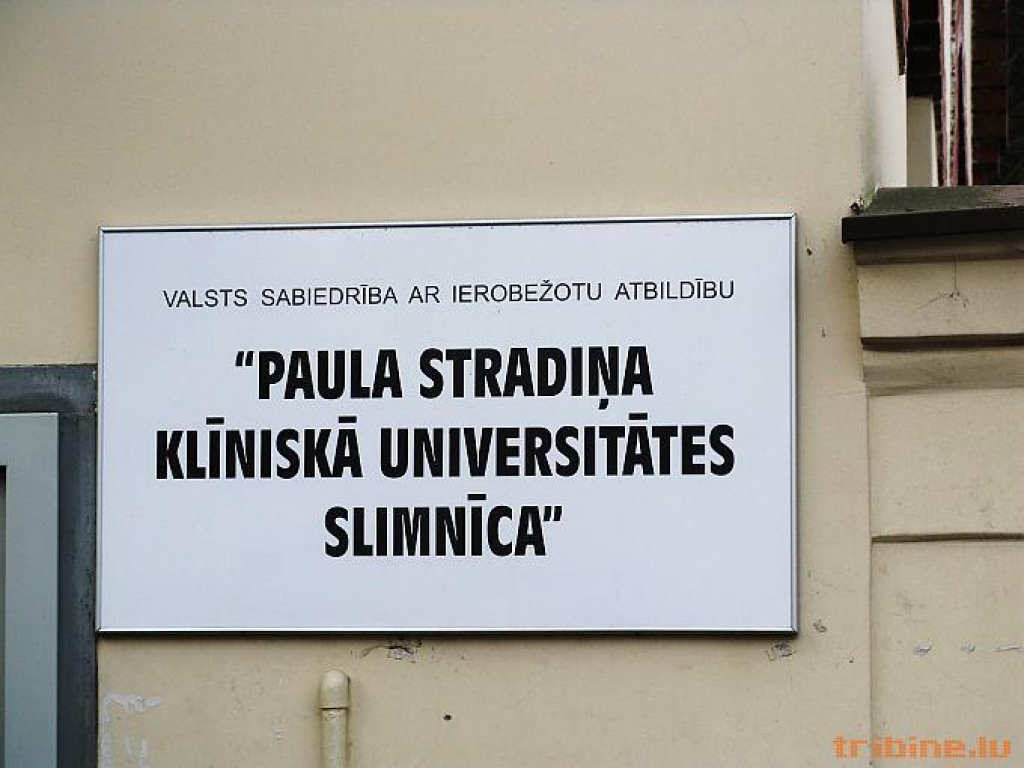 Stradiņa slimnīcā jau pārtrauc slimniekiem nieru transplantācijas operācijas, tā vakar ziņoja LTV «Panorāma».
Autors: no www.tribine.lv