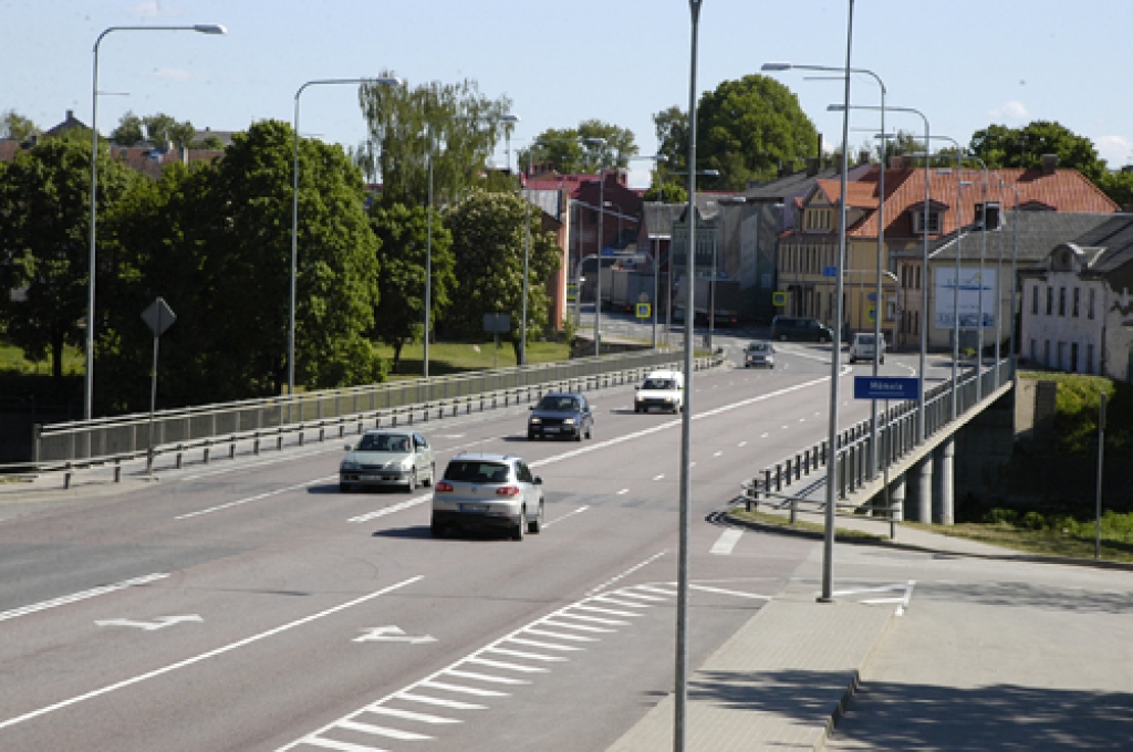 Bauskas panorāma – tilts pār Mēmeli.
Autors: Ivars Bogdanovs