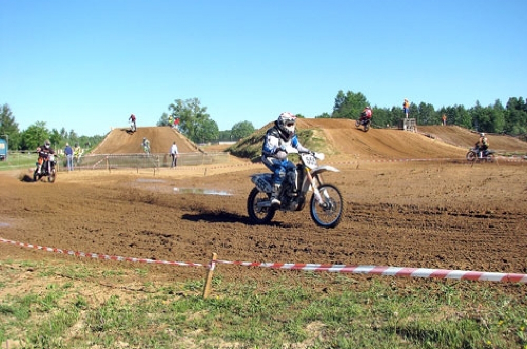 Vecumnieku novada «Pīlādžu» motokrosa trase.
Autors: no «Bauskas Dzīves» arhīva