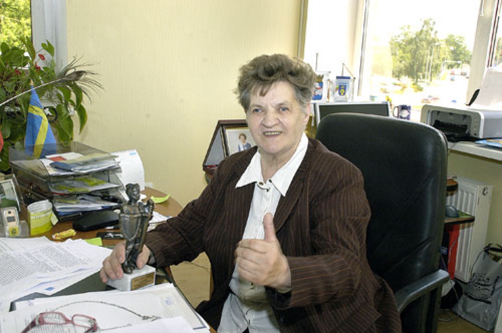 Ārija Gaile, Bauskas novada Domes priekšsēdētāja vietniece, uzsver, ka Ripinas pilsētas balva ir ne tikai viņai, bet visai Bauskai un Domes darbiniekiem, kas ir veicinājuši sadraudzības projektus. 