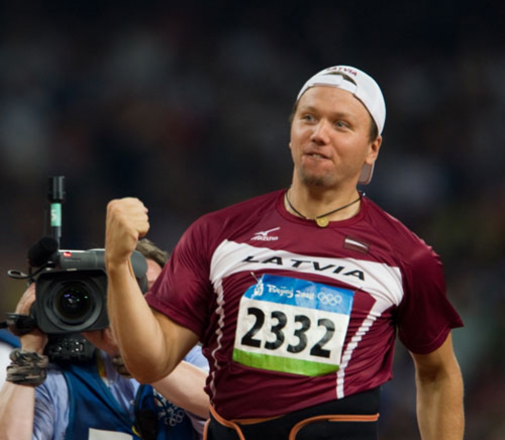 Ainārs Kovals - Pekinas Olimpisko spēļu vicečempions.
Autors: Aivars Liepiņš, «Bauskas Dzīves» arhīvs.