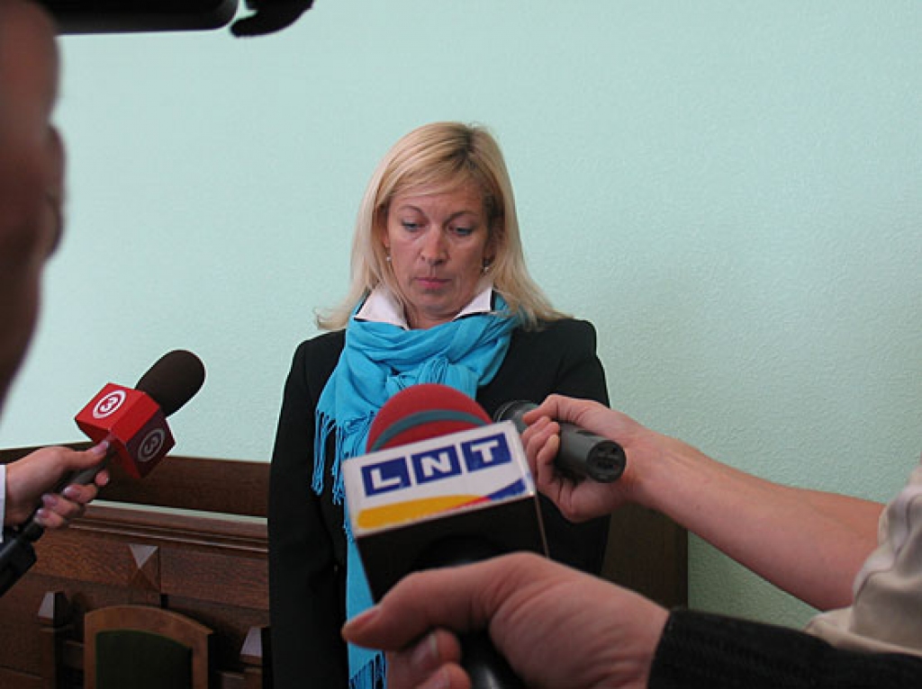 Iveta Kalniņa nonākusi žurnālistu uzmanības lokā. 
Autors: Vilnis Auzāns