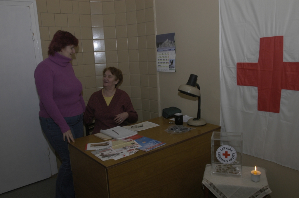 Sešus gadus Sarkanais Krusts Bauskā ir strādājis SIA «Bauskas pakalpojumi» telpās pirts ēkā Rīgas ielā.
Autors: No «Bauskas Dzīves» arhīva.