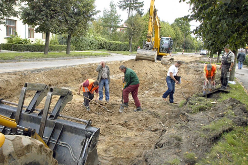 Uzvaras ielas rekonstrukcijas gaita Bauskā. 
Autors: Ivars Bogdanovs