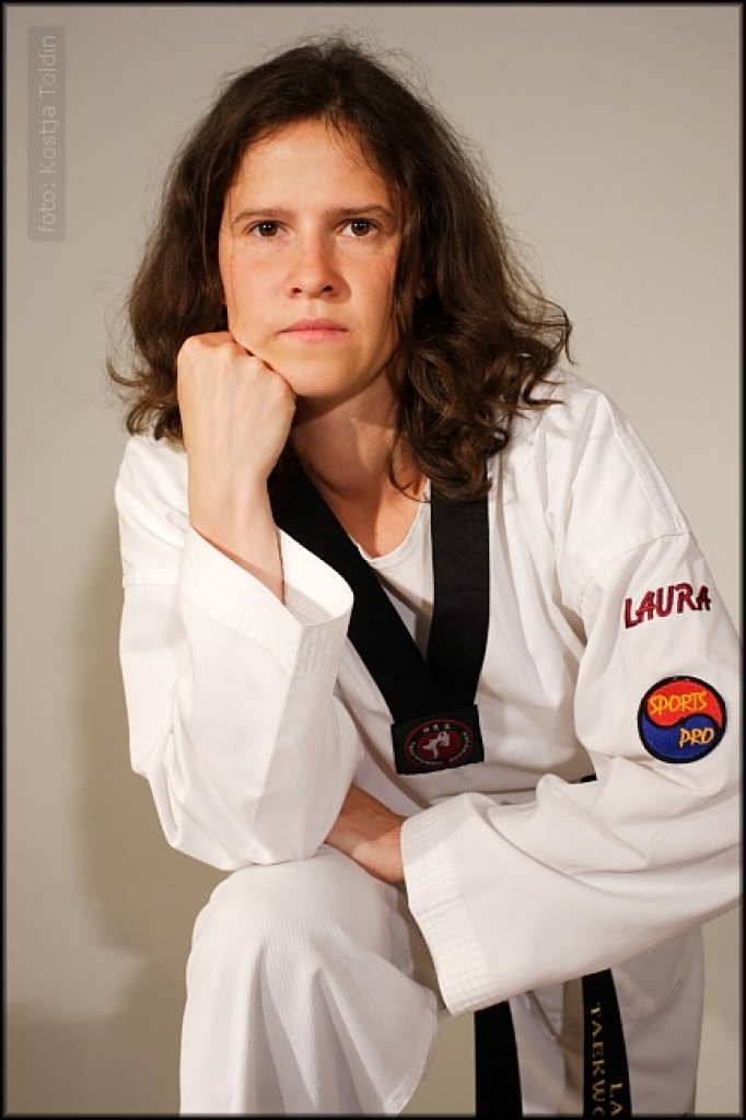 Olimpiskā sudraba ieguvēja Laura Gaile.
Autors: no L. Gailes personiskā arhīva.