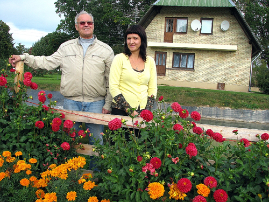 Agris Veide ar meitu Janu abu apaļo dubultjubileju atzīmēšot rītdien. 