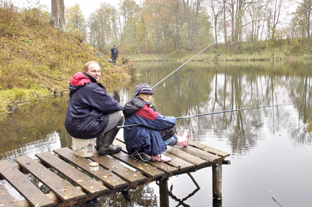 Dainis un Dita Liepiņi var lepoties ar trešo vietu līdaku makšķerēšanas sacensībās.
Autors: Ivars Bogdanovs
