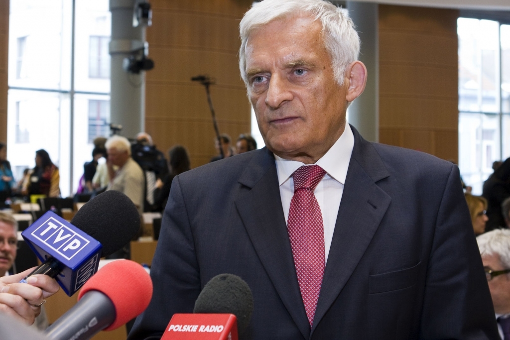 EP priekšsēdētājs Jeržijs Buzeks.
Autors: Eiropas Parlamenta preses dienests.