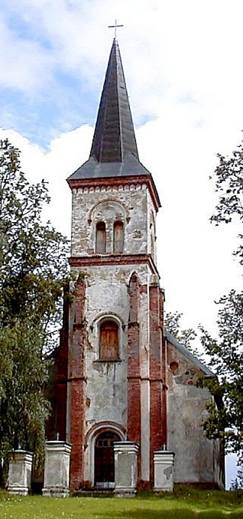 Luterāņu baznīca Vallē. 