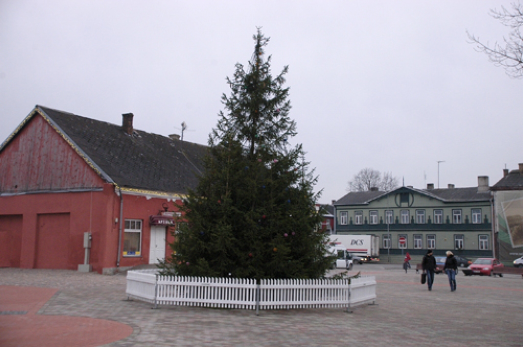 Ziemassvētku eglītes iedegšanas pasākums plānots otrajā Adventē, 6. decembrī.
Autors: No «Bauskas Dzīves» arhīva.