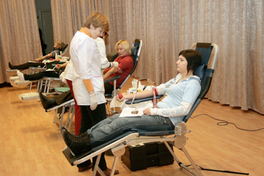 Par donori 14. decembrī kļuva Saulaines profesionālās vidusskolas audzēkne Santa Vaišvila. 