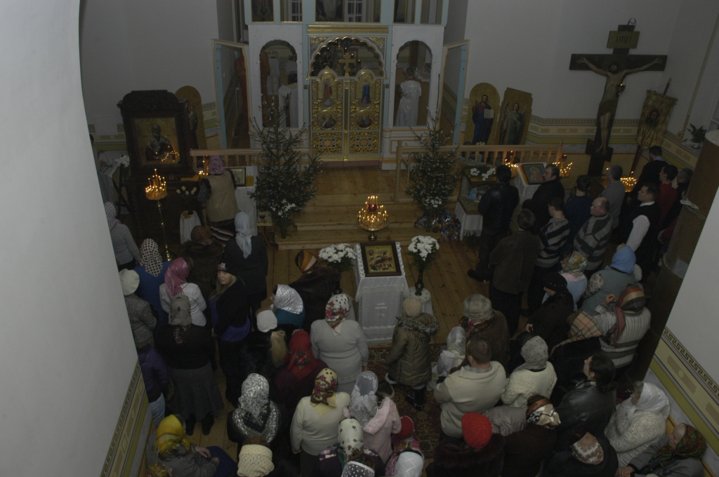 Pareizticīgo Ziemassvētku liturģija Bauskas Svētā Lielmocekļa Georgija baznīcā notika naktī no 6. uz 7. janvāri.
Autors: No «Bauskas Dzīves» arhīva.