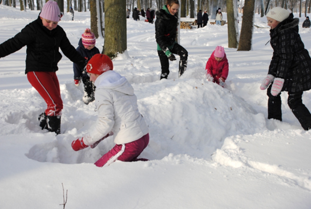Viesturu pagasta Bērsteles parkā 21. februārī notika sniegavīru celšanas sacensības, kas pārsteidza ar dalībnieku izdomu.
Autors: Juris Iļņickis