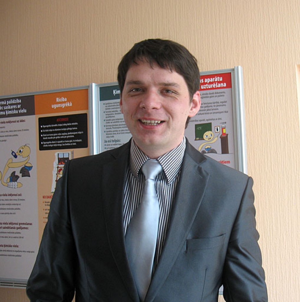 Jaunais Bauskas novada IT kompetences centra vadītājs Edmunds Šulžanoks. 
Autors: Vilnis Auzāns