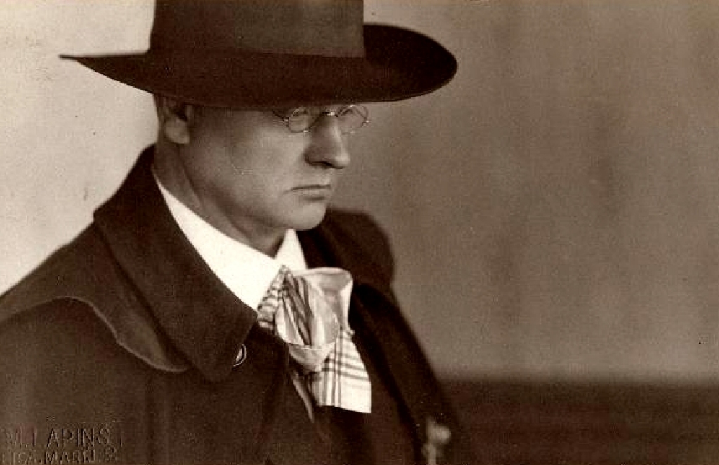 Dzejnieks Vilis Plūdons.
Autors: no www.biblioteka.ventspils.lv