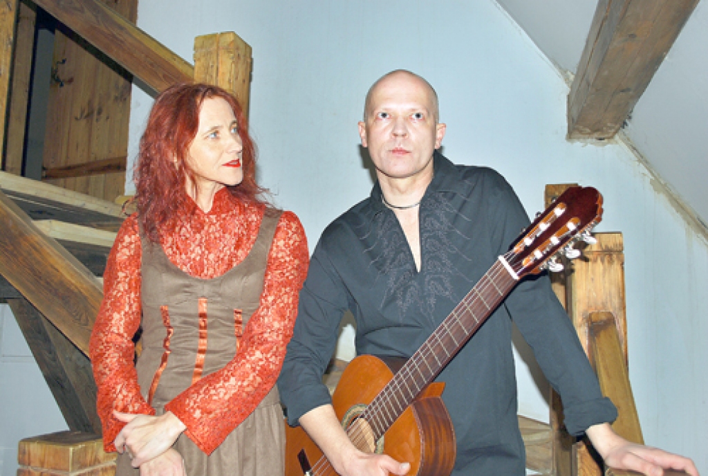 Programma, ko izpilda Anta Eņģele un ģitārists Ivars Hermanis, ir pieprasīta daudzās auditorijās. 
Autors: Uldis Varnevičs