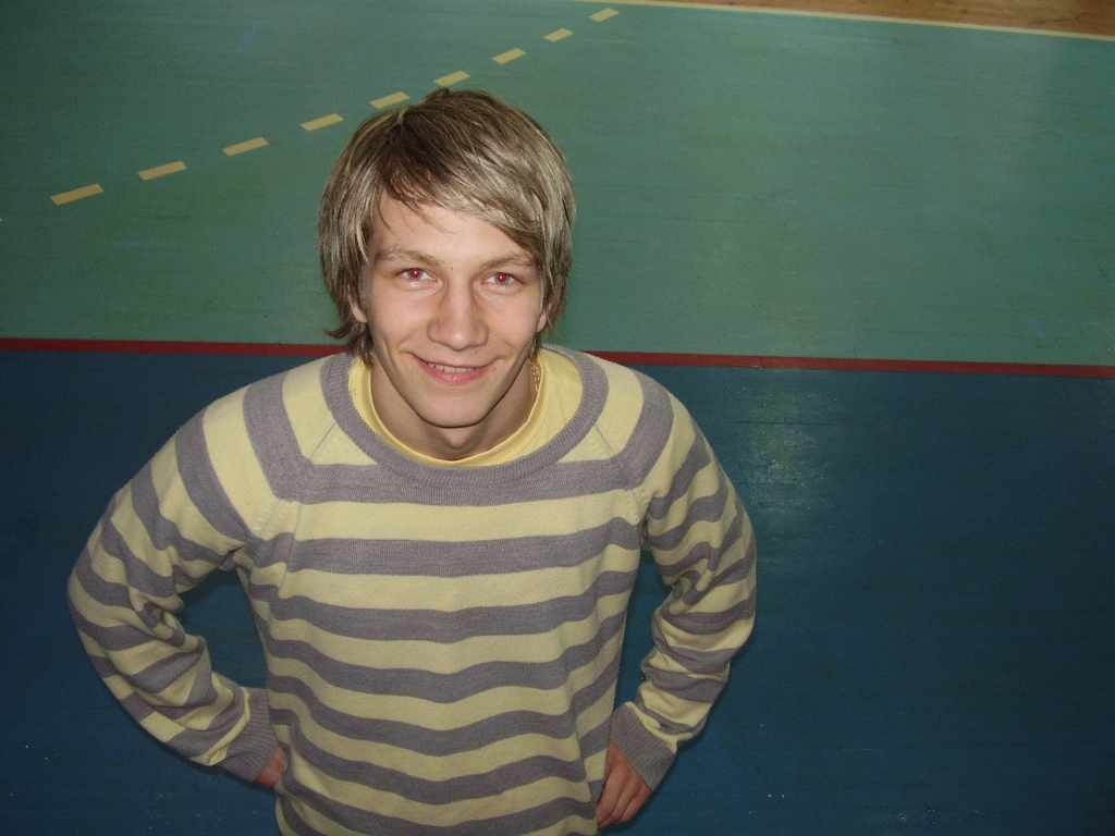 SIA «Smaidošā bumba» dibinātājs, Bauskas 1. vidusskolas 11.c klases audzēknis Toms Jurēvičs. 
Autors: Inga Muižniece