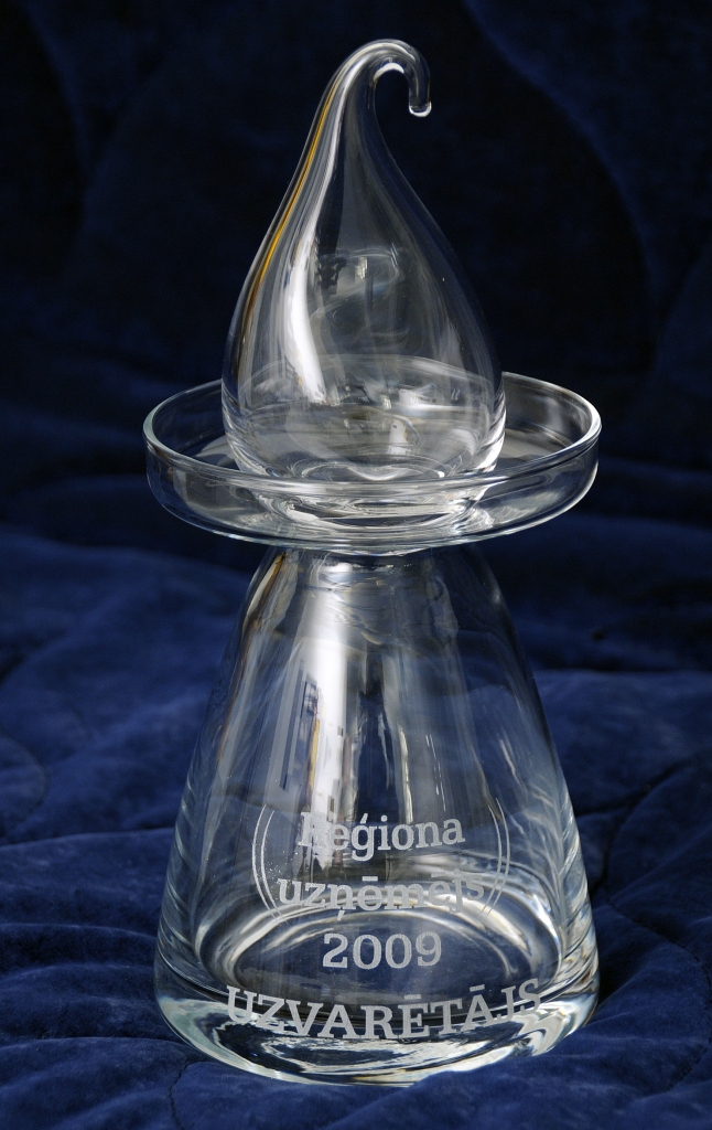 Konkursa «Reģiona uzņēmējs 2009» galvenā balva.
Autors: Ivars Bogdanovs