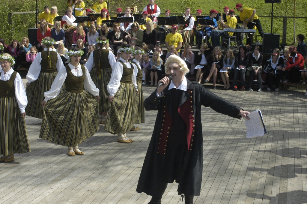 «Pavasaris Šēnbergā» ir tradicionāls un skolēnu iecienīts pasākums, ko Skaistkalnes vidusskola organizē jau daudzus gadus. 
Autors: No «Bauskas Dzīves» arhīva.