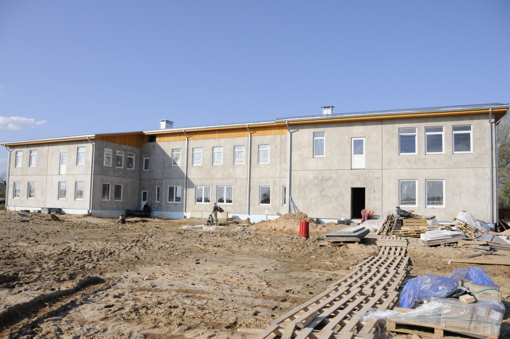  Iepriekš bija paredzēts, ka bērnudārza ēka jāpabeidz līdz 15. maijam.
Autors: Ivars Bogdanovs