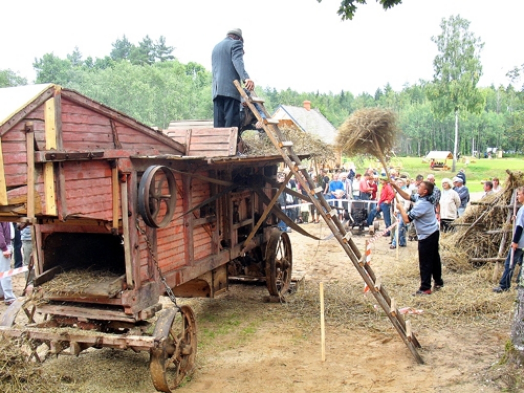 Rudens darbi Ausekļu dzirnavās 2009. gadā.
Autors: No «Bauskas Dzīves» arhīva.