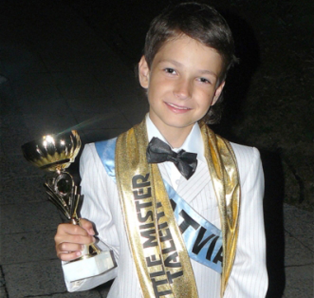 Armands Rutkovskis – «Misters talants».
Autors: no Rutkovsku ģimenes arhīva