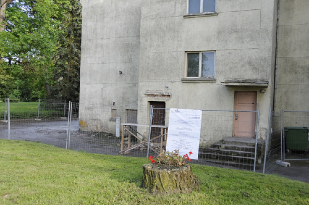 Kādreizējā Svitenes kolhoza kantora ēkā sākta rekonstrukcija.
Autors: Juris Iļņickis