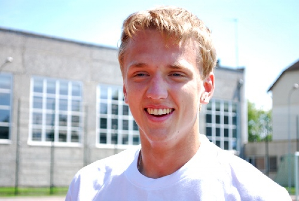 400 metru skrējienā ātrākais bija Jānis Baltušs.
Autors: no «Bauskas Dzīves» arhīva.