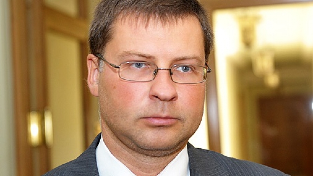 Ministru prezidents Valdis Dombrovskis.
Autors: tvnet.lv