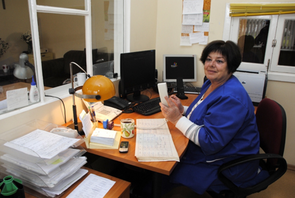 Viena no ilggadējām ātrās palīdzības dispečerēm Dagnija Ozola.
Autors: Ivars Bogdanovs