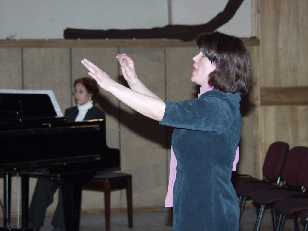 Diriģente Daina Ārmane.
Autors: No «Bauskas Dzīves» arhīva.