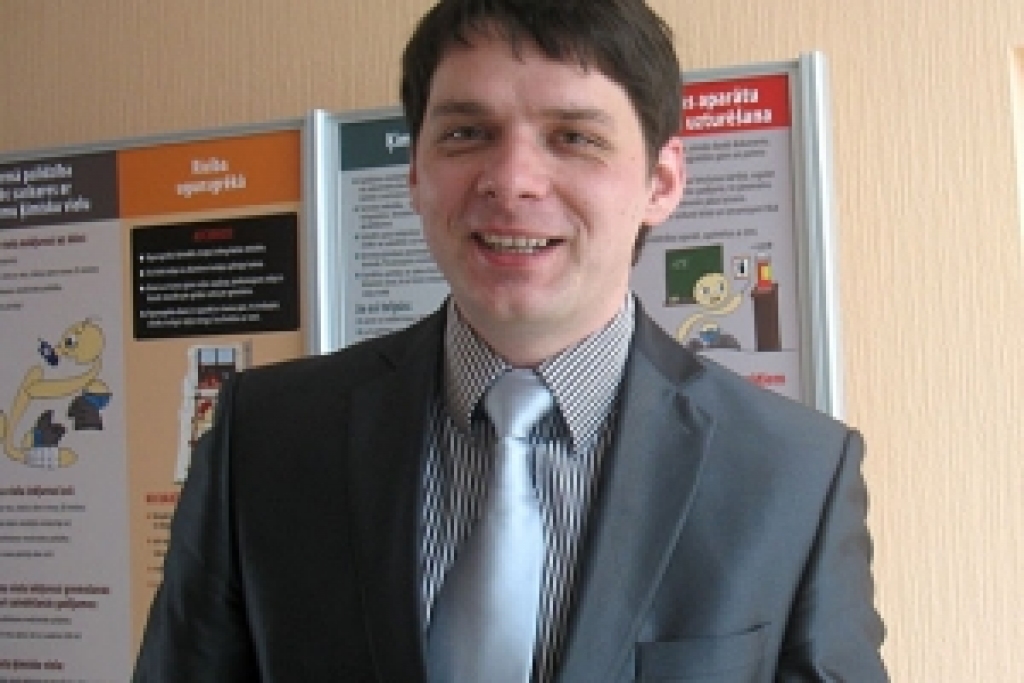 Līdzšinējais IT kompetences centra vadītājs Edmunds Šulžanoks.
Autors: No «Bauskas Dzīves» arhīva.