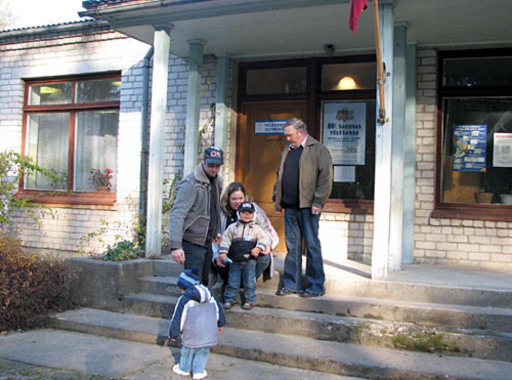 Taurkalniešu Grigoroviču ģimene ir nobalsojusi.
Autors: Vilnis Auzāns