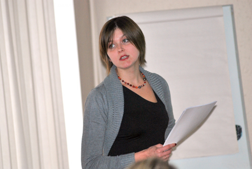 Ieva Šomina, Gailīšu pagasta projektu vadītāja. 
Autors: Uldis Varnevičs