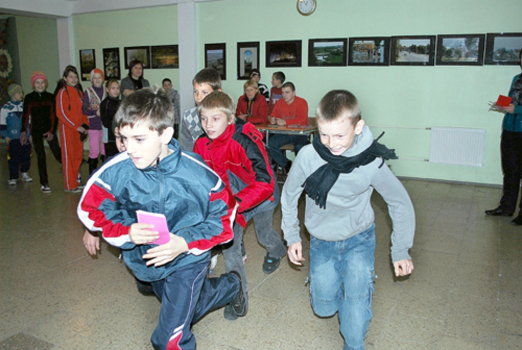 Skrējienā dodas Uzvaras vidusskolas 5. klases pirmā komanda.
Autors: Juris Iļņickis