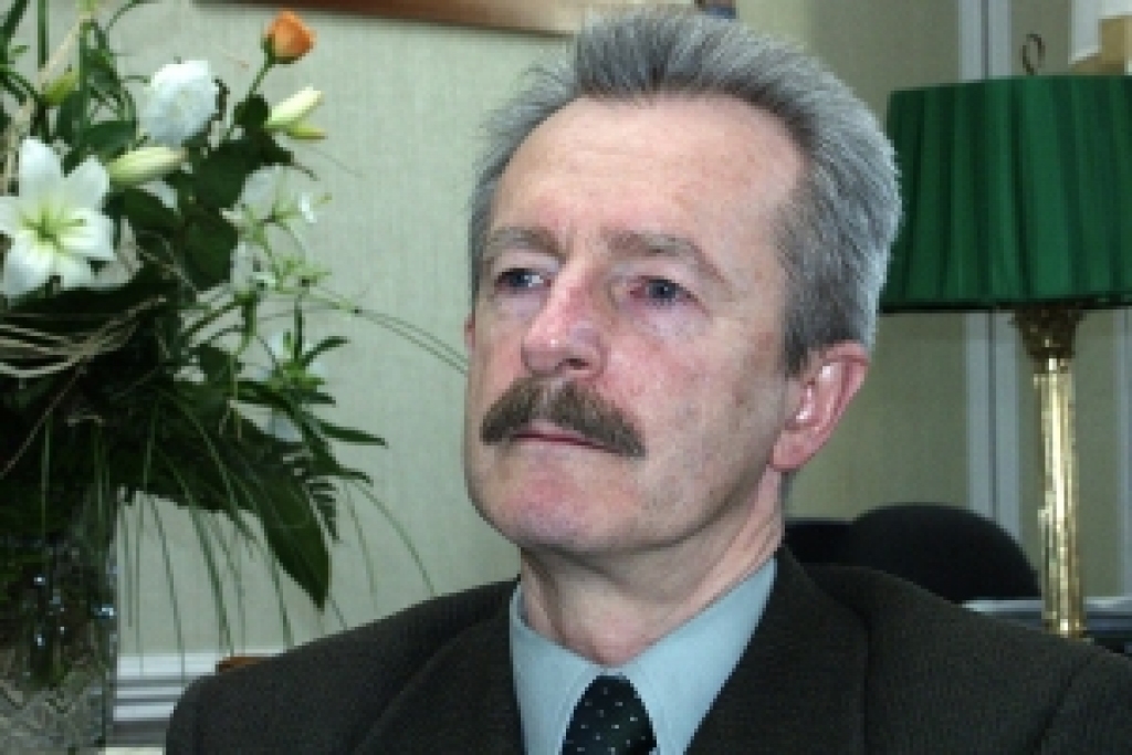 Rundāles pils muzeja direktors, gleznotājs Imants Lancmanis.
Autors: no «Bauskas dzīves» arhīva.