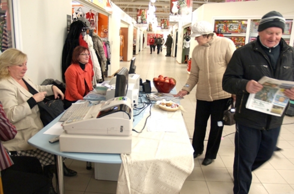 Laikraksta abonēšanaas pasākumā pērn.
Autors: No «Bauskas Dzīves» arhīva.