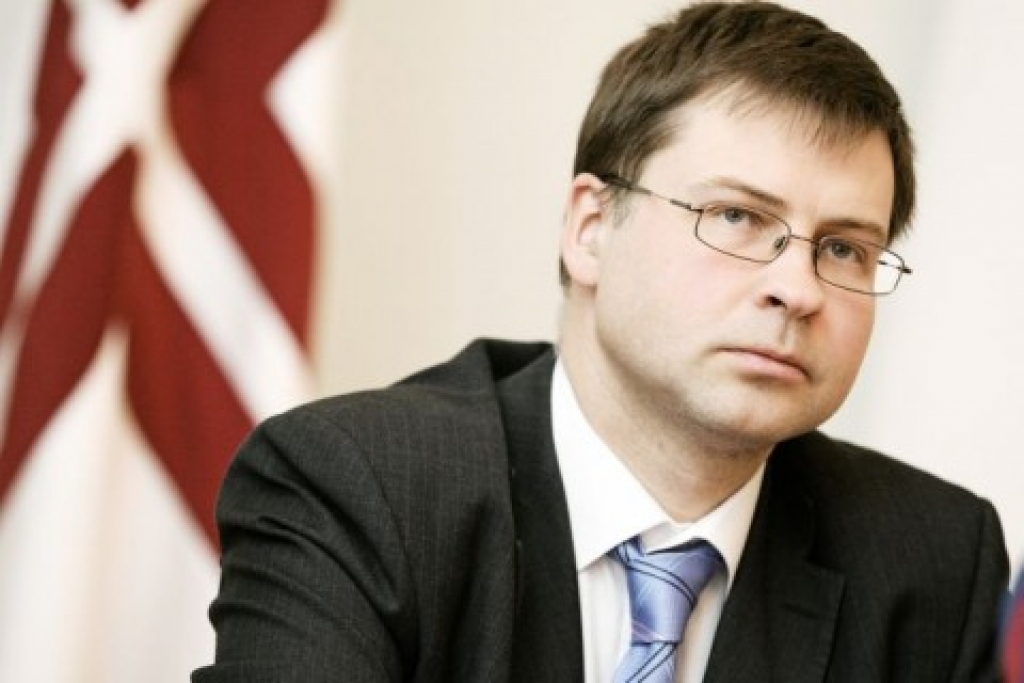 Ministru prezidents Valdis Dombrovskis.
Autors: no www.nra.lv