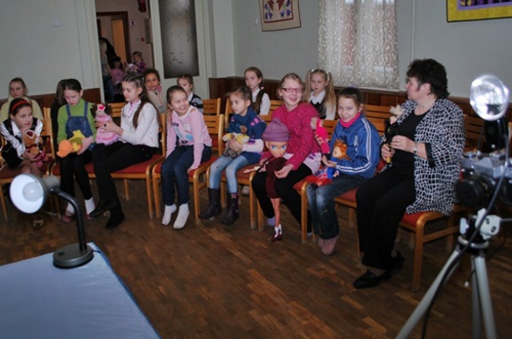 Leļļu modes skatē.
Autors: Uldis Varnevičs