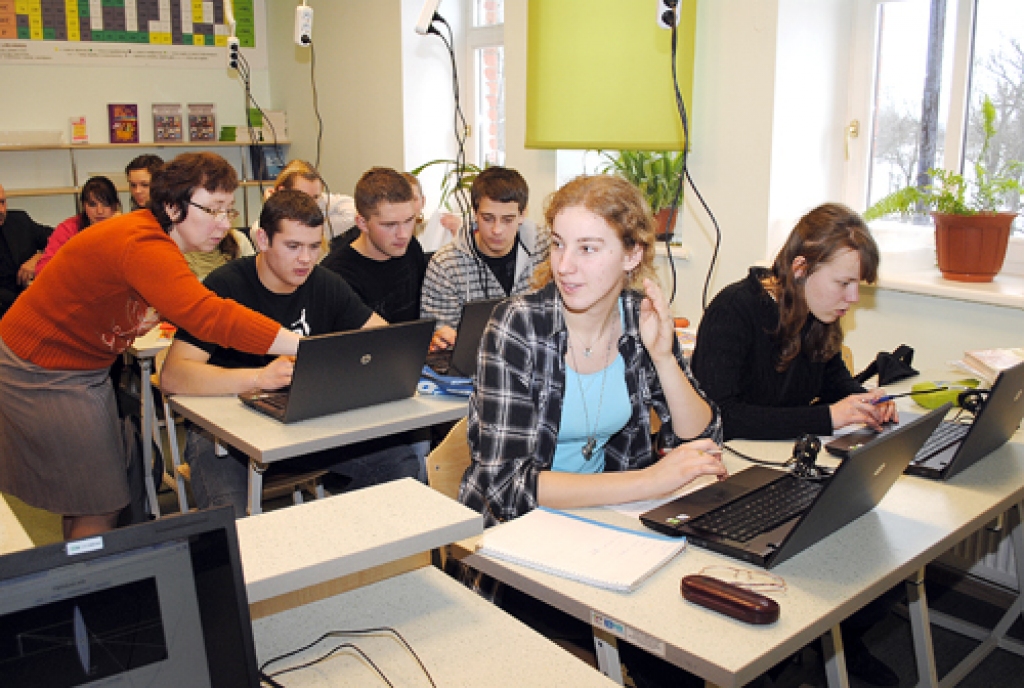 Fizikas stunda Skaistkalnes vidusskolā.
Autors: Juris Iļņickis