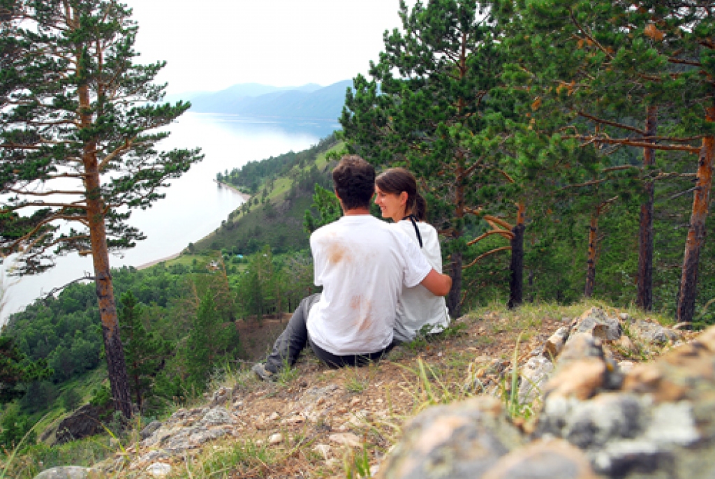 Romantika pie Baikāla ezera. 