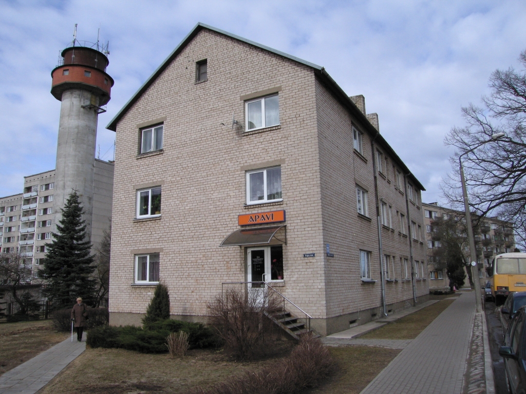 Māja Edvarta Virzas ielā 23 būs pirmais siltinātais daudzdzīvokļu nams Iecavas novadā.
Autors: Antra Ērgle