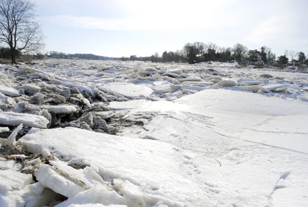 Lielupe šī gada 17. martā.
Autors: no «Bauskas Dzīves» arhīva