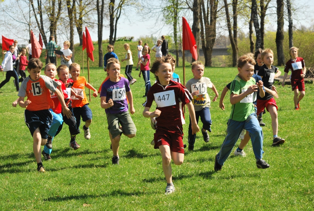 Šajā skrējienā pārliecinoši uzvarēja svitenieks Valts Smilga (447. numurs). 
Autors: Uldis Varnevičs