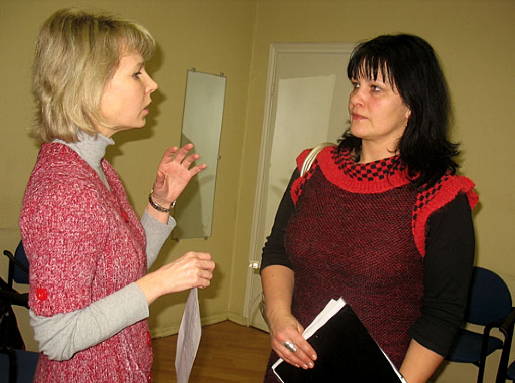 Bauskas novada kultūras centru vadīs Ilva Vansoviča (no kreisās).
Autors: No «Bauskas Dzīves» arhīva.