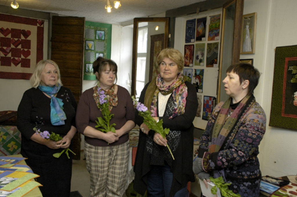 Tekstilmozaīkas darbu izstāde no 2. maija ir atvērta salonā «Meistars Gothards».
Autors: Ivars Bogdanovs