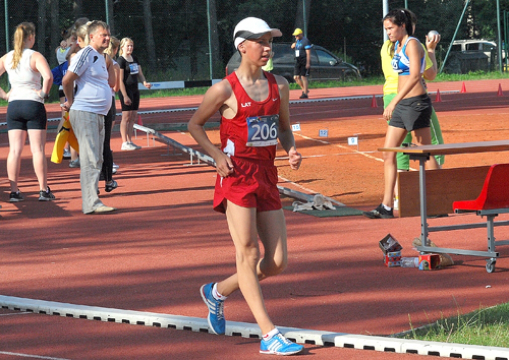 Raivo Saulgriezis Latvijas Jaunatnes čempionātā izcīnīja zelta medaļu soļošanā. 