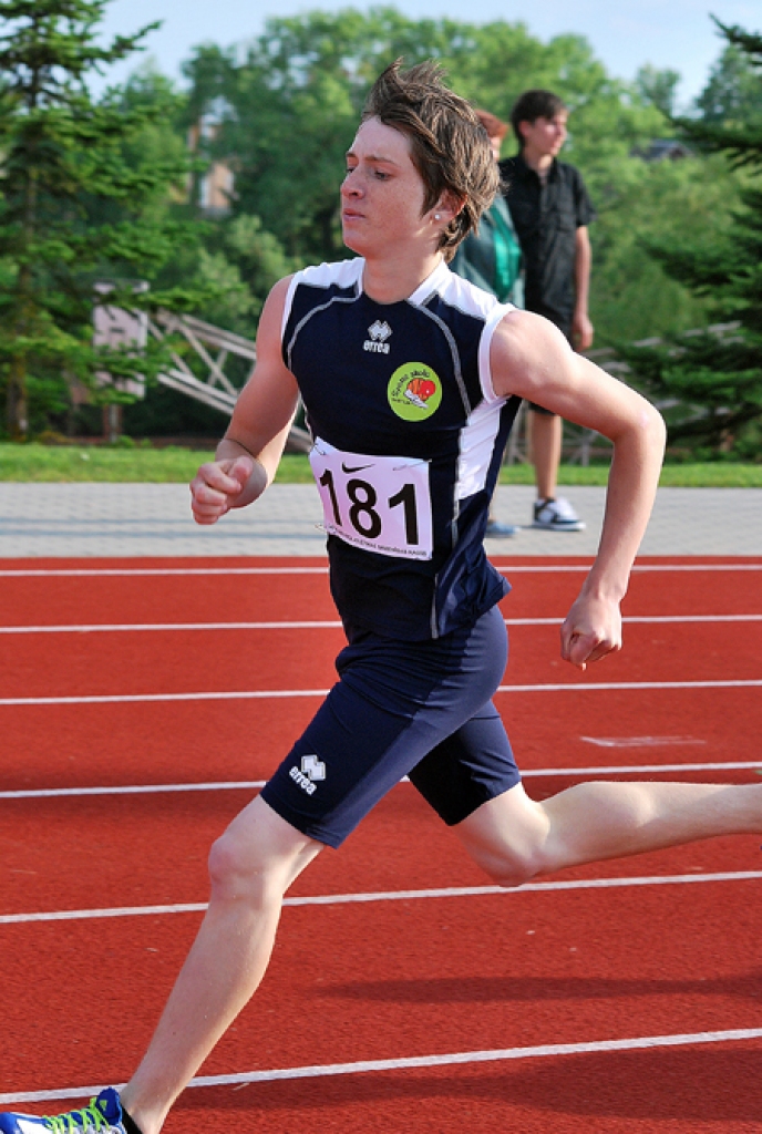 Daniels Špoģis uzvarēja Latvijas Vieglatlētikas savienības kausa izcīņas pēdējā posmā Rīgā.
Autors: No «Bauskas Dzīves» arhīva.